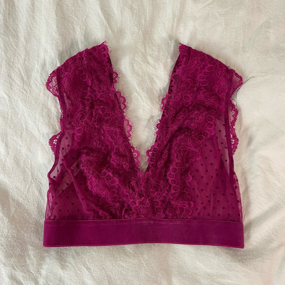 Victoria Secret Lace Triangle Bralette